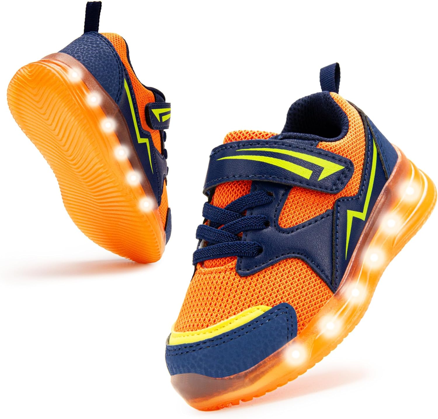 Детские кроссовки SKYWHEEL для девочек и мальчиков со светодиодной подсветкой, легкие, сетчатые, дышащие, для ходьбы и бега, оранжевый
Детские кроссовки SKYWHEEL для девочек и мальчиков со светодиодной подсветкой, легкие, сетчатые, дышащие, для ходьбы и бега, оранжевый