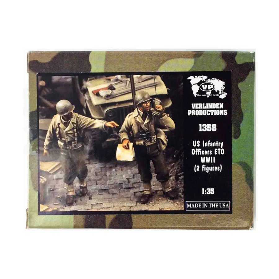 Офицеры пехоты США ETO WII, WWII - Assorted (1:35)
Офицеры пехоты США ETO WII, WWII - Assorted (1:35)