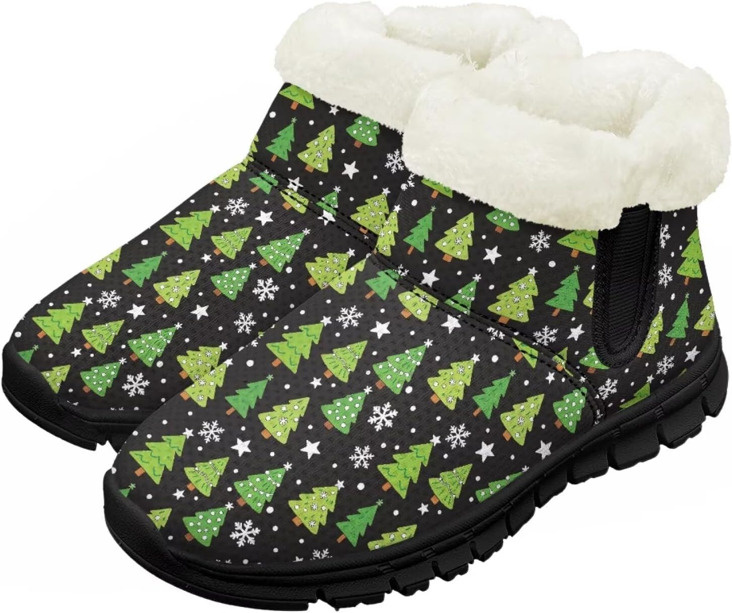 Детские зимние ботинки Chririnla для мальчиков и девочек, утепленные и сверхлегкие с плюшевой подкладкой и противоскользящей подошвой, Christmas Pine Tree Print
Детские зимние ботинки Chririnla для мальчиков и девочек, утепленные и сверхлегкие с плюшевой подкладкой и противоскользящей подошвой, Christmas Pine Tree Print