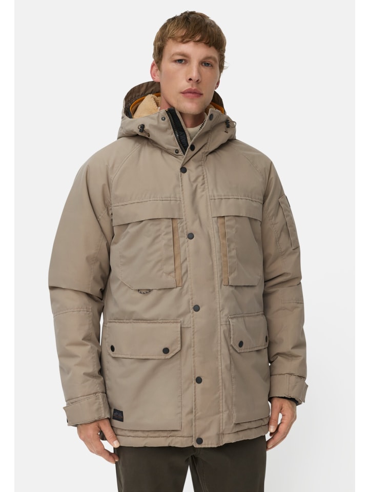 Зимняя куртка с карманами бежевого цвета Camel Active
Зимняя куртка с карманами бежевого цвета Camel Active