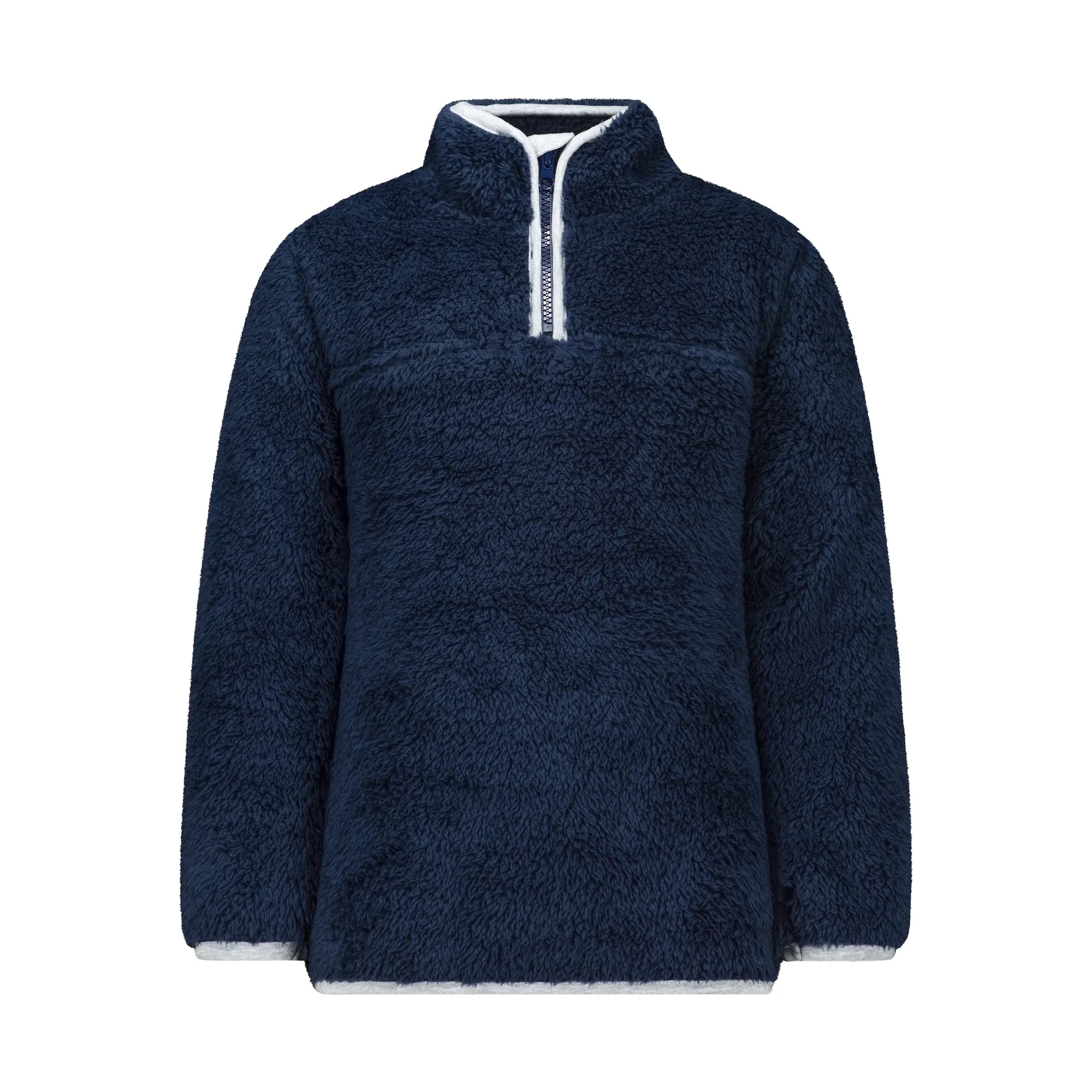 Флисовая рубашка СОЛЬ И ПЕРЕЦ «Пожарная часть» из очень уютного материала Salt And Pepper, цвет blau