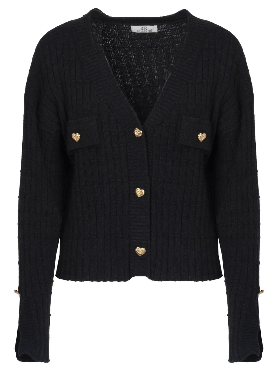 Вязаный кардиган Influencer Fancy, черный
Вязаный кардиган Influencer Fancy, черный