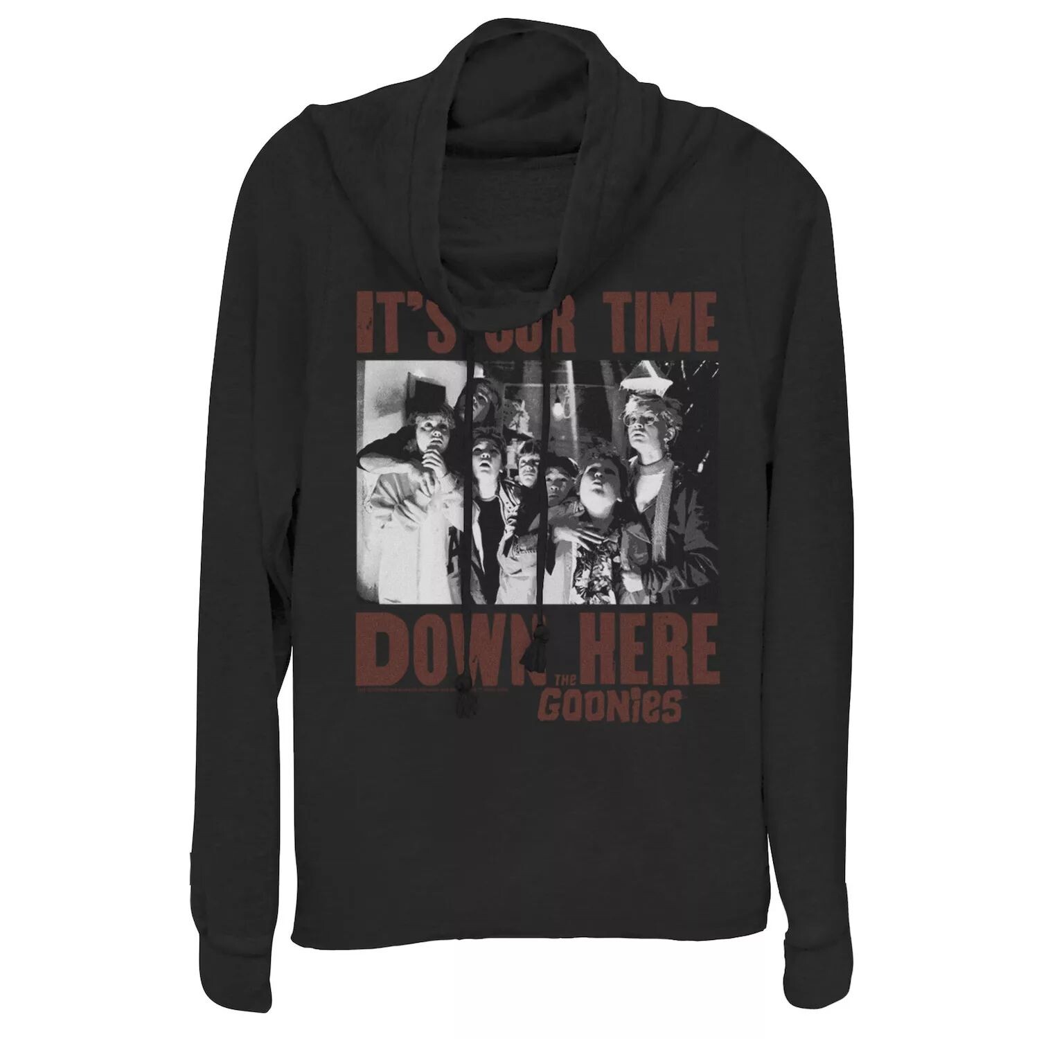 Пуловер с надписью The Goonies для юниоров The Goonies с надписью "It's Our Time Down Here" и хомутом Licensed Character
Пуловер с надписью The Goonies для юниоров The Goonies с надписью "It's Our Time Down Here" и хомутом Licensed Character