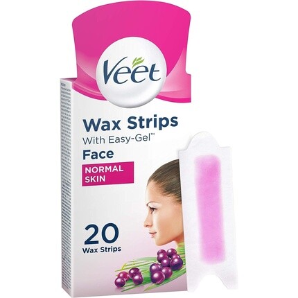 Восковые полоски для лица Face Precision Wax Strips с удобным захватом для нормальной кожи с маслом ши и ароматом ягод, 20 полосок Veet
Восковые полоски для лица Face Precision Wax Strips с удобным захватом для нормальной кожи с маслом ши и ароматом ягод, 20 полосок Veet