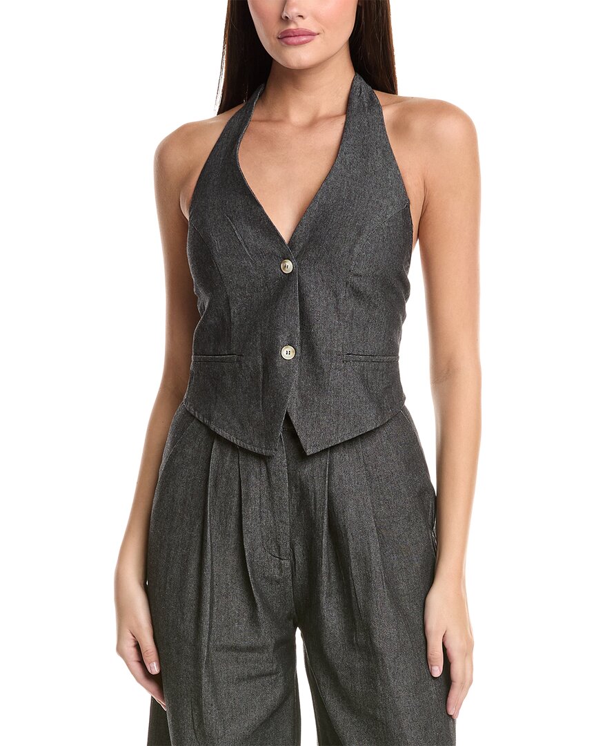 LUXE ALWAYS Топ на бретелях, черный
LUXE ALWAYS Топ на бретелях, черный