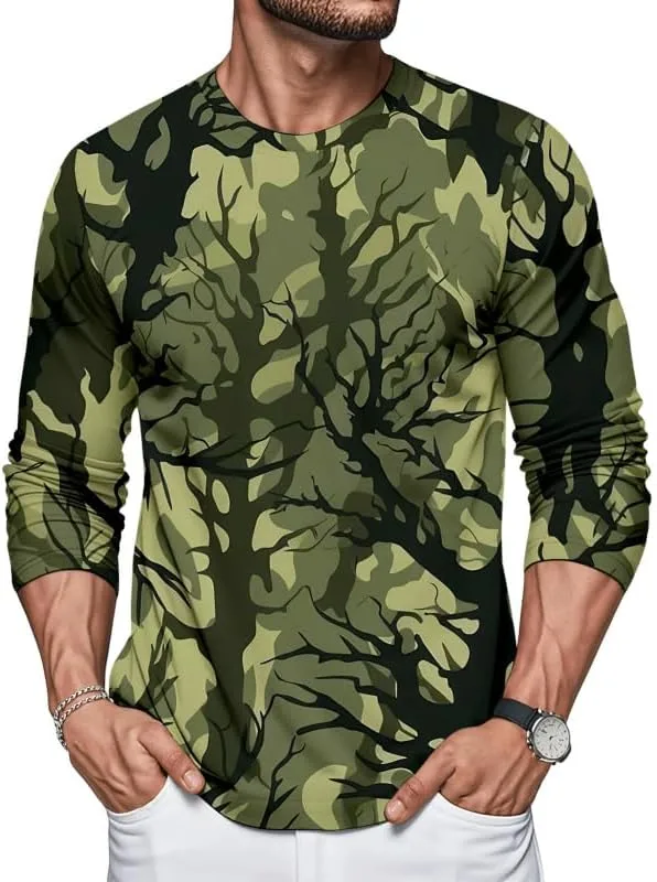 Футболка Camouflage с длинным рукавом для мужчин
Футболка Camouflage с длинным рукавом для мужчин