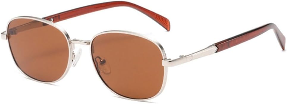 Ретро-солнцезащитные очки в металлической оправе для женщин, модные прозрачные линзы цвета океана, защита от УФ-излучения UV400, мужские солнцезащитные очки в стиле панк TYUVIVO, Silver Tea
Ретро-солнцезащитные очки в металлической оправе для женщин, модные прозрачные линзы цвета океана, защита от УФ-излучения UV400, мужские солнцезащитные очки в стиле панк TYUVIVO, Silver Tea