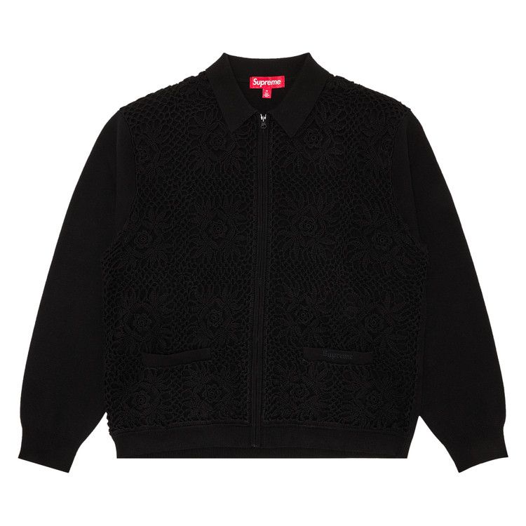 Кардиган Supreme Crochet Zip Up Cardigan 'Black'
Кардиган Supreme Crochet Zip Up Cardigan 'Black'