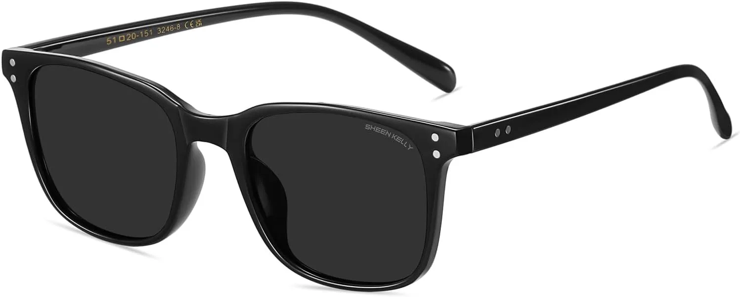 Солнцезащитные очки SHEEN KELLY TR90 с поляризацией, квадратной формы, для мужчин и женщин, черная оправа, прозрачные линзы, синие тонированные линзы, 11
Солнцезащитные очки SHEEN KELLY TR90 с поляризацией, квадратной формы, для мужчин и женщин, черная оправа, прозрачные линзы, синие тонированные линзы, 11