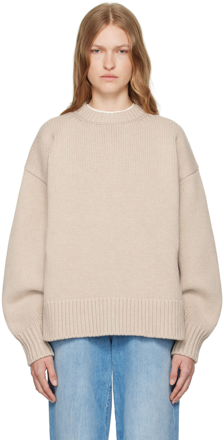 Бежевый свитер Офелия The Row
Бежевый свитер Офелия The Row