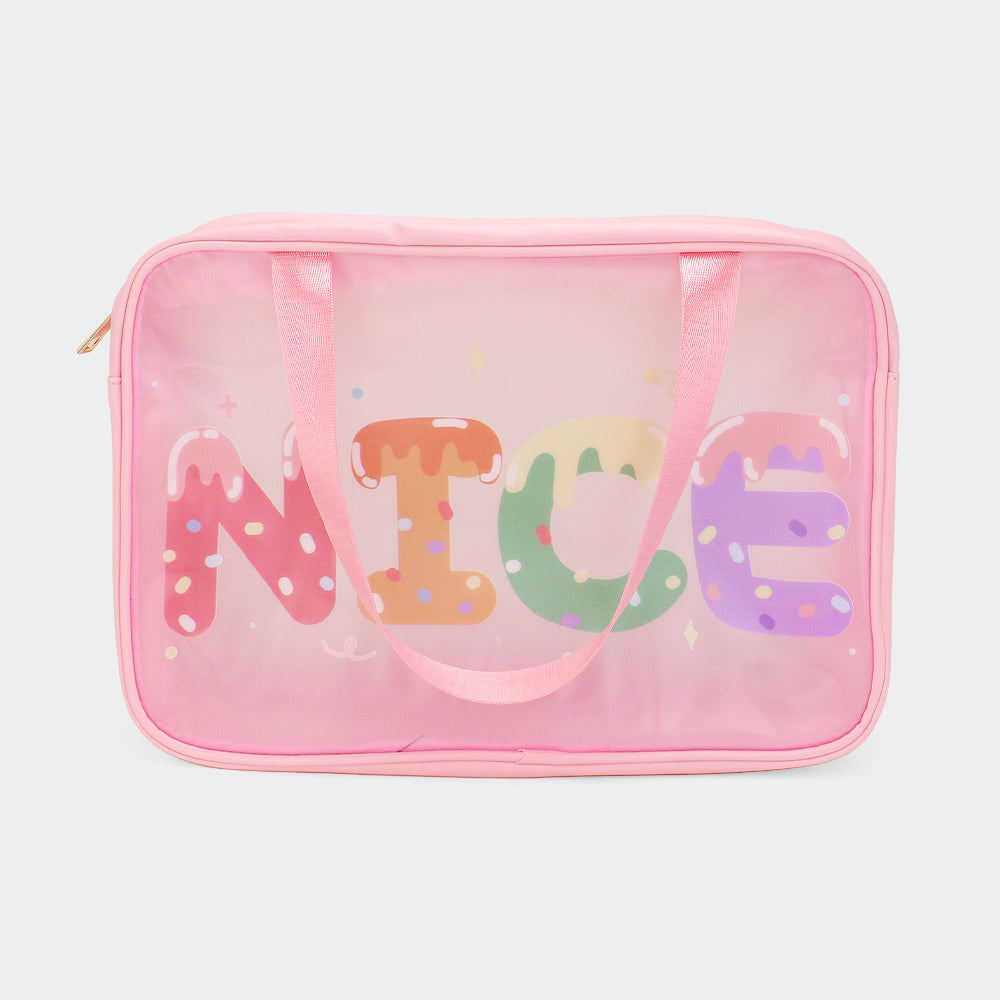 Стильная сумка через плечо с принтом и прозрачной сеткой FASHNZFAB, розовый
Стильная сумка через плечо с принтом и прозрачной сеткой FASHNZFAB, розовый