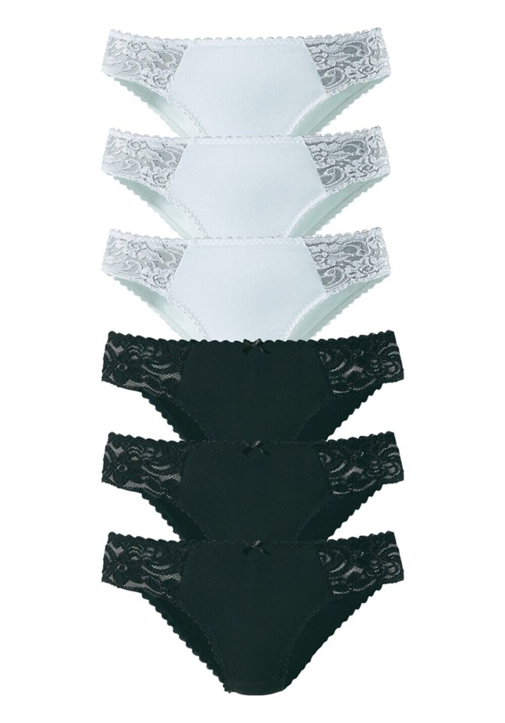 Трусики Petite Fleur, черно-белый 
Трусики Petite Fleur, черно-белый