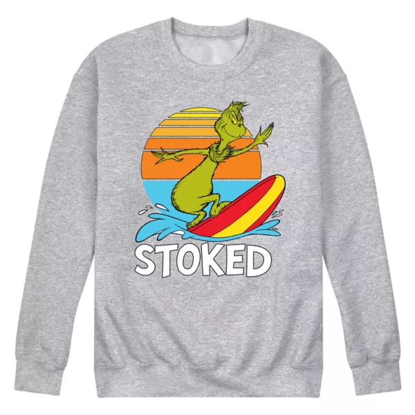 Мужская флисовая толстовка с принтом «Доктор Сьюз и Гринч» Licensed Character, серый
Мужская флисовая толстовка с принтом «Доктор Сьюз и Гринч» Licensed Character, серый