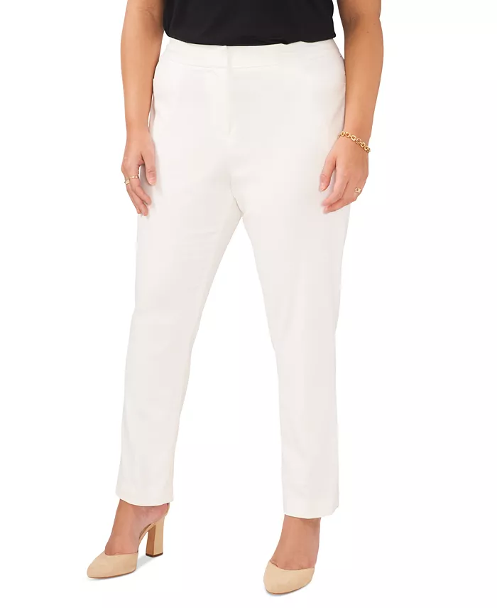 Узкие брюки больших размеров Vince Camuto, белый
Узкие брюки больших размеров Vince Camuto, белый