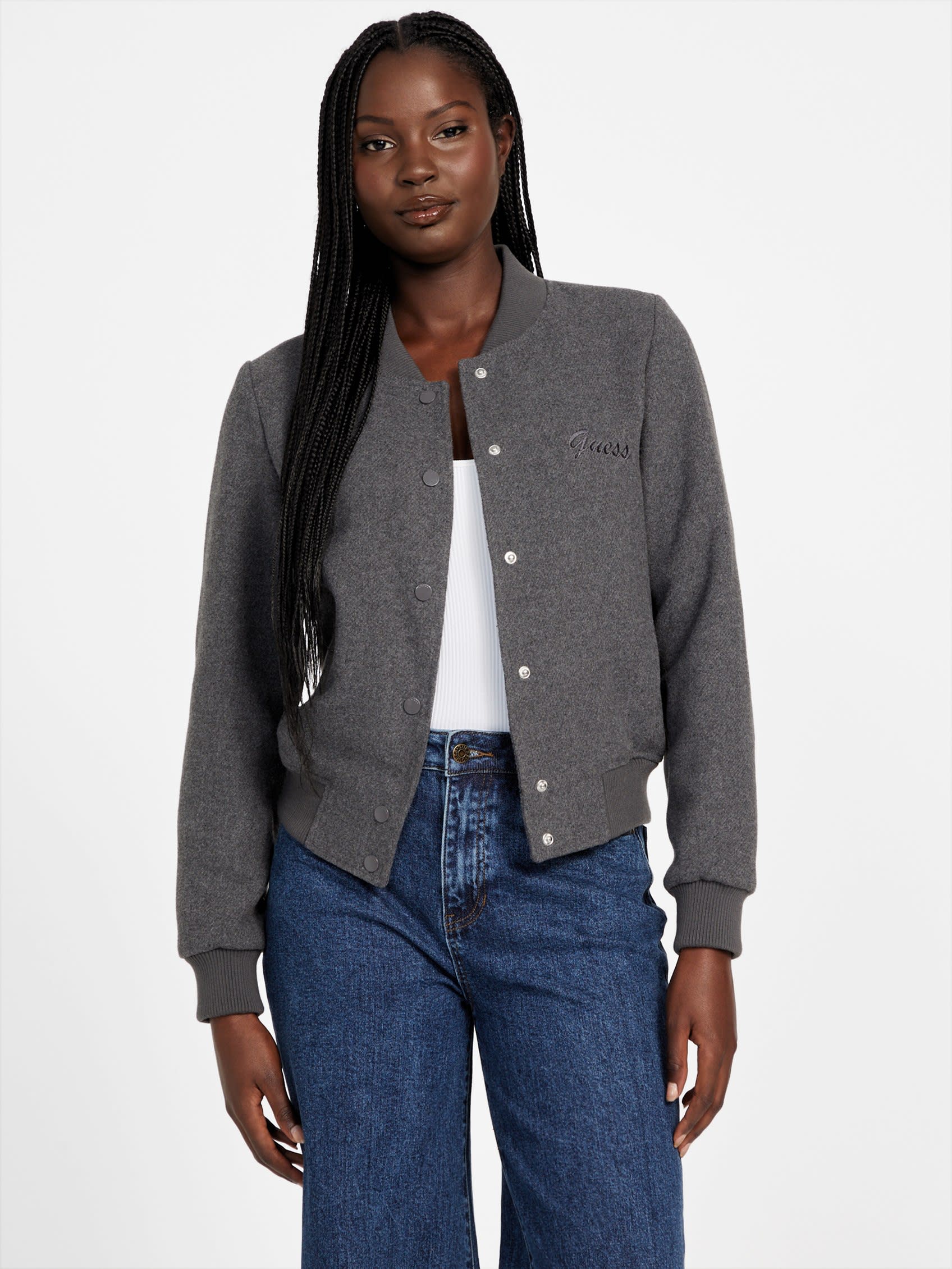 Укороченная куртка Sophia Flight Guess Factory, темно-серый
Укороченная куртка Sophia Flight Guess Factory, темно-серый