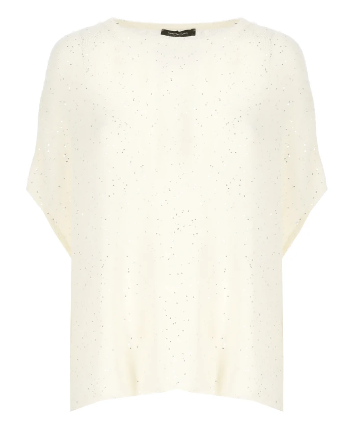 Свитер без рукавов цвета слоновой кости, расшитый пайетками. Fabiana Filippi, бежевый
Свитер без рукавов цвета слоновой кости, расшитый пайетками. Fabiana Filippi, бежевый