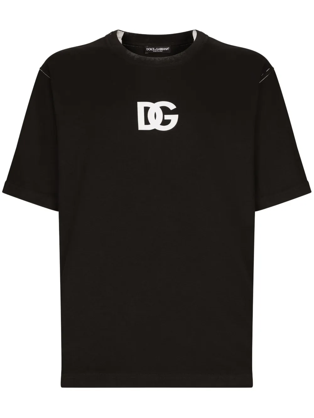Футболка с логотипом DOLCE & GABBANA, черный 
Футболка с логотипом DOLCE & GABBANA, черный