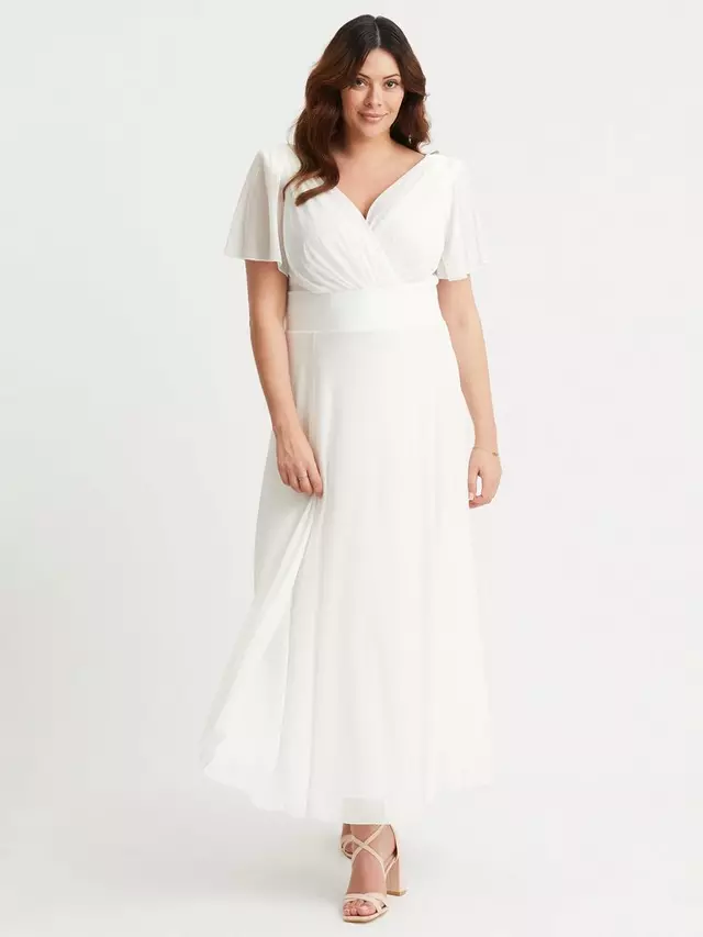 Платье Scarlett & Jo Isabelle Floral Sleeve Maxi, цвет solid ivory
Платье Scarlett & Jo Isabelle Floral Sleeve Maxi, цвет solid ivory