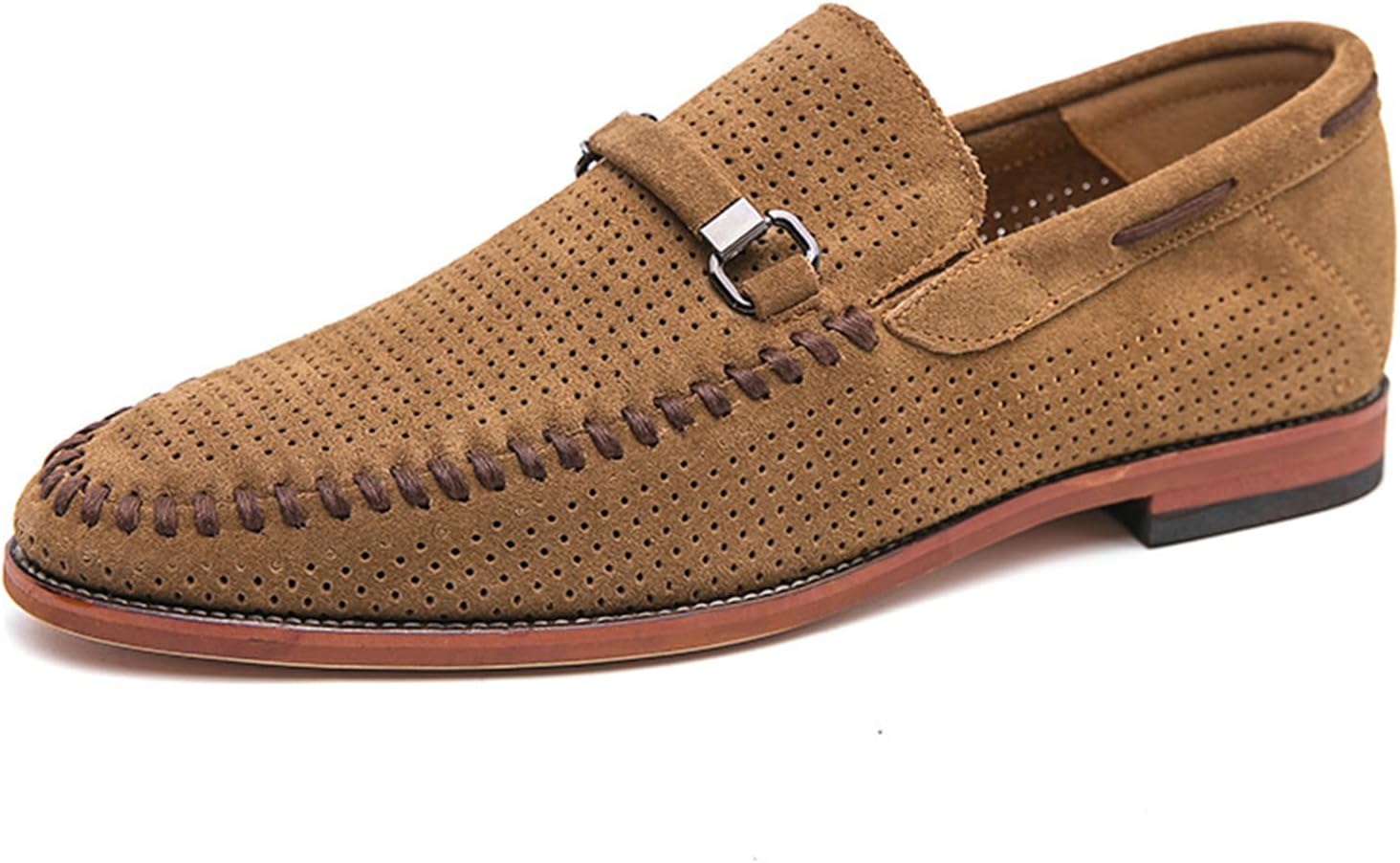 Мужские замшевые лоферы на удобной подошве без шнурков, легкие с массивным каблуком, нескользящие мокасины, прогулок, работы, поездок и повседневного использования Nxnbhsl, коричневый
Мужские замшевые лоферы на удобной подошве без шнурков, легкие с массивным каблуком, нескользящие мокасины, прогулок, работы, поездок и повседневного использования Nxnbhsl, коричневый