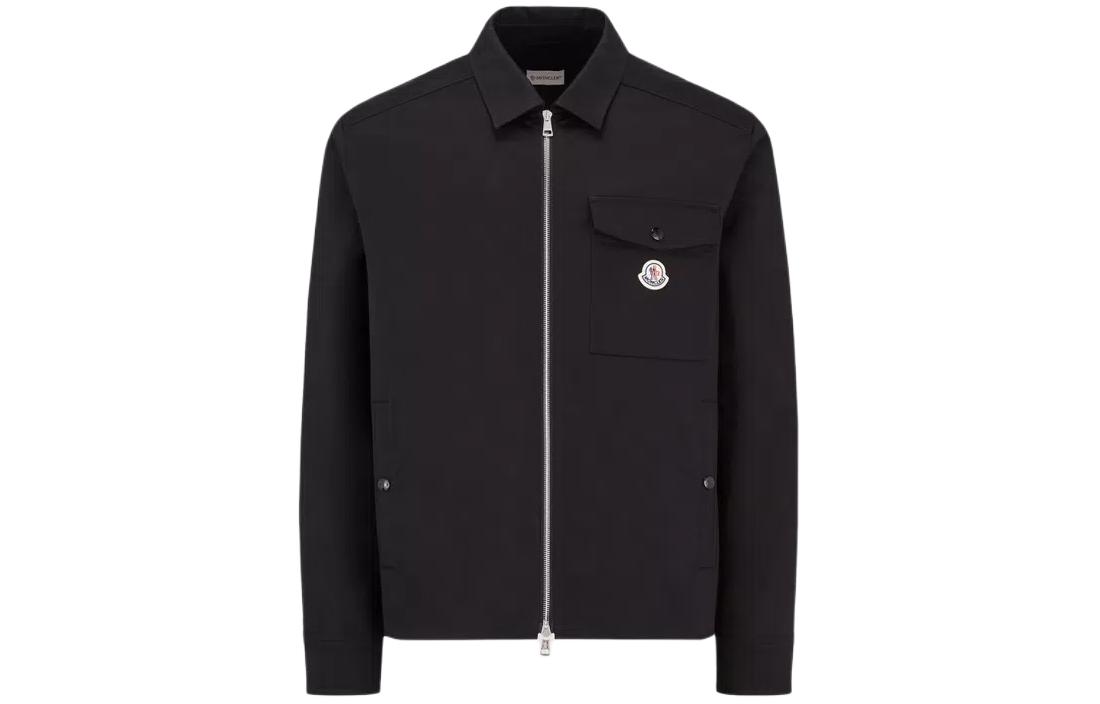 Куртка-рубашка на молнии с логотипом Ciamicia Moncler, черный
Куртка-рубашка на молнии с логотипом Ciamicia Moncler, черный