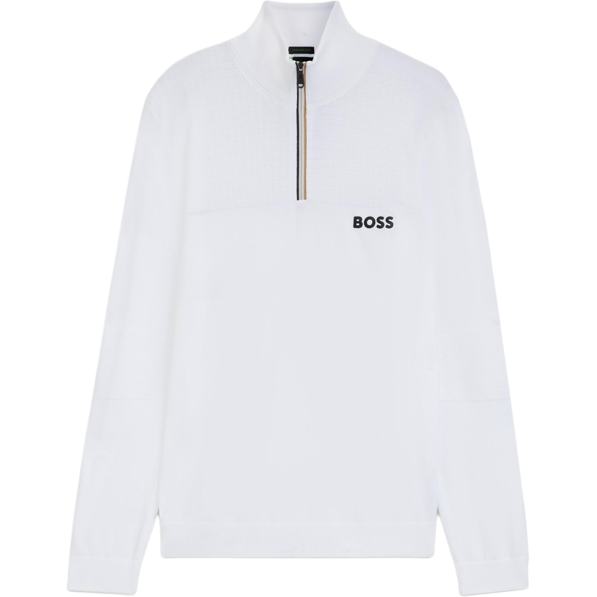 Свитер в полоску zip HUGO BOSS, белый
Свитер в полоску zip HUGO BOSS, белый