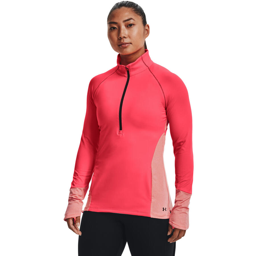 Женский тренировочный топ ColdGear 1/2 Zip от Under Armour 1370199
Женский тренировочный топ ColdGear 1/2 Zip от Under Armour 1370199