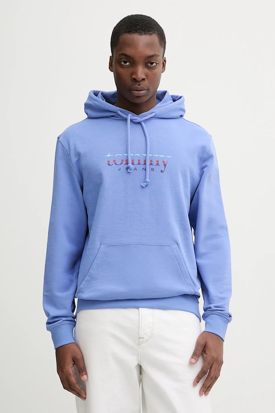 Хлопковая толстовка Tommy Jeans, фиолетовый
Хлопковая толстовка Tommy Jeans, фиолетовый