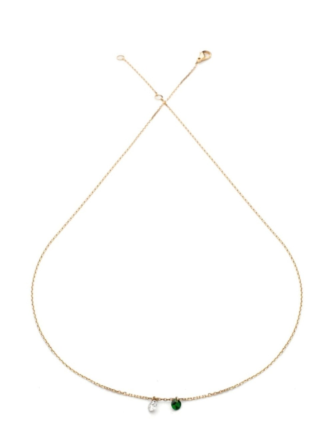 Бриллиантовое колье Set Free из 18-каратного желтого золота Raphaele Canot, золотой