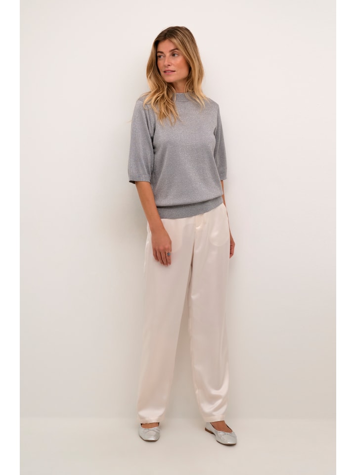 Cream Вязаный свитер CRShimra, стандартный крой, цвет серый с серебристым металликом
Cream Вязаный свитер CRShimra, стандартный крой, цвет серый с серебристым металликом