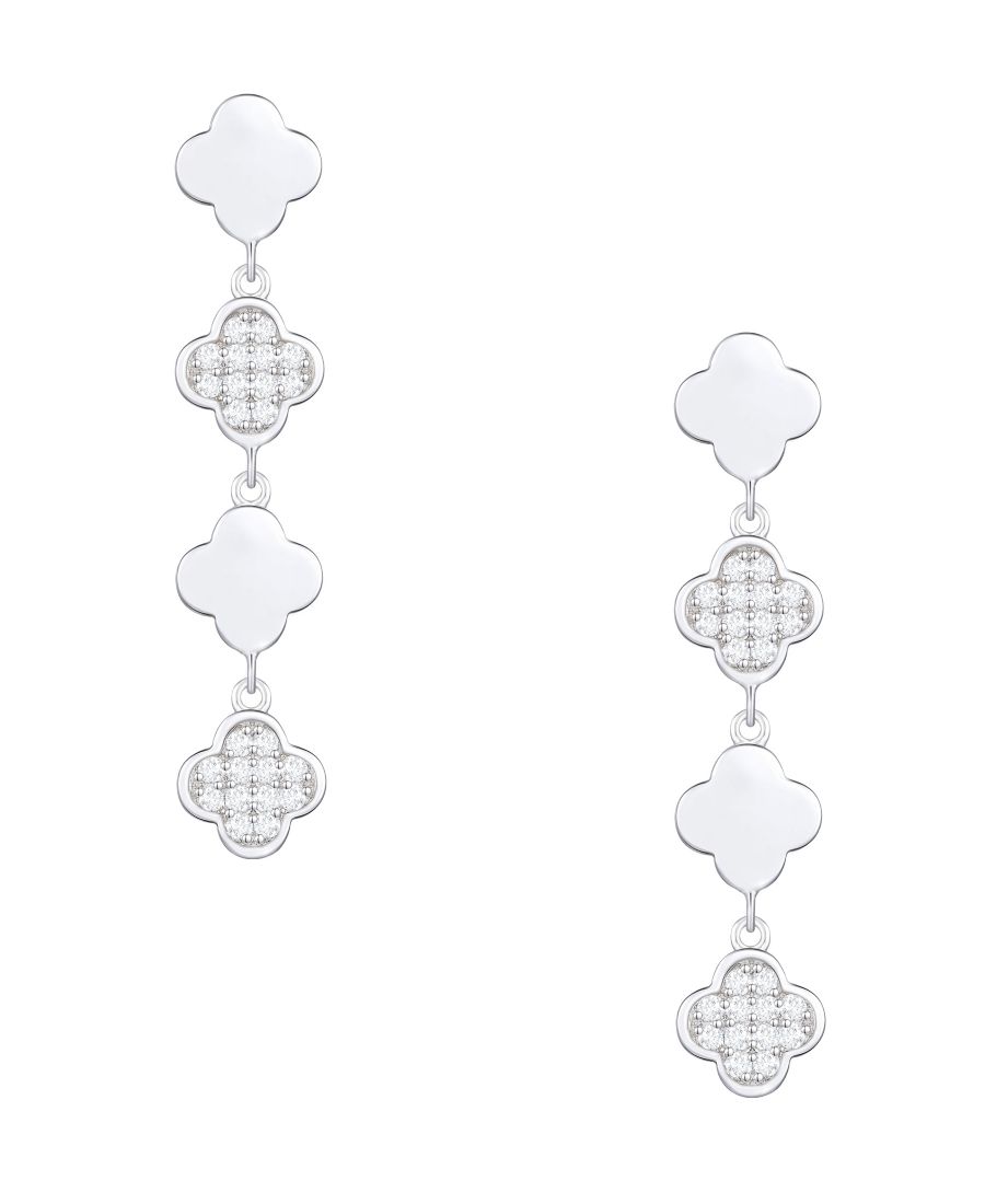Серьги-подвески с бриллиантами (1/4 карата) из стерлингового серебра Macy's, Sterling Silver
Серьги-подвески с бриллиантами (1/4 карата) из стерлингового серебра Macy's, Sterling Silver