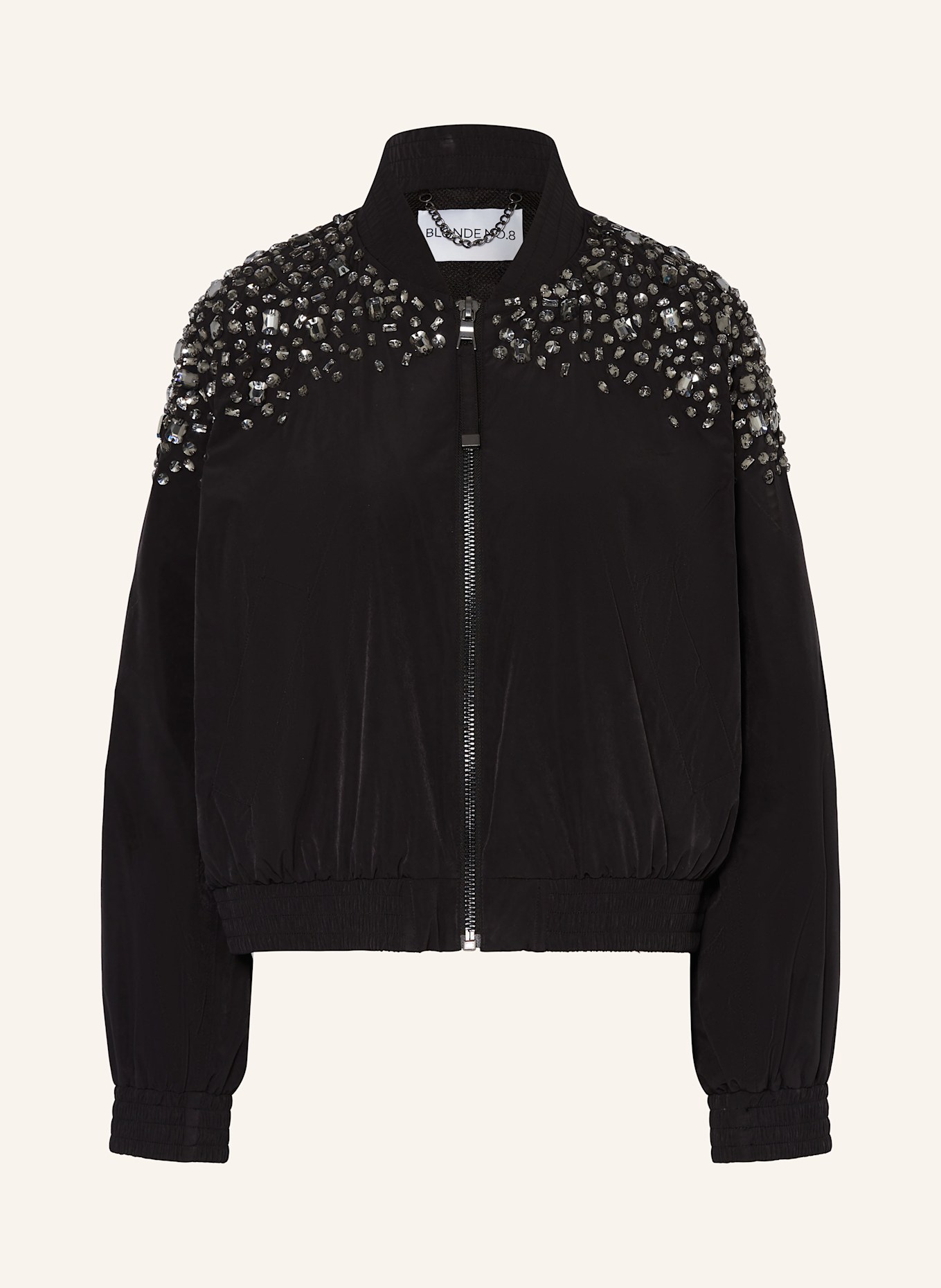 Блузон лекс с драгоценными камнями Blonde No.8, черный
Блузон лекс с драгоценными камнями Blonde No.8, черный