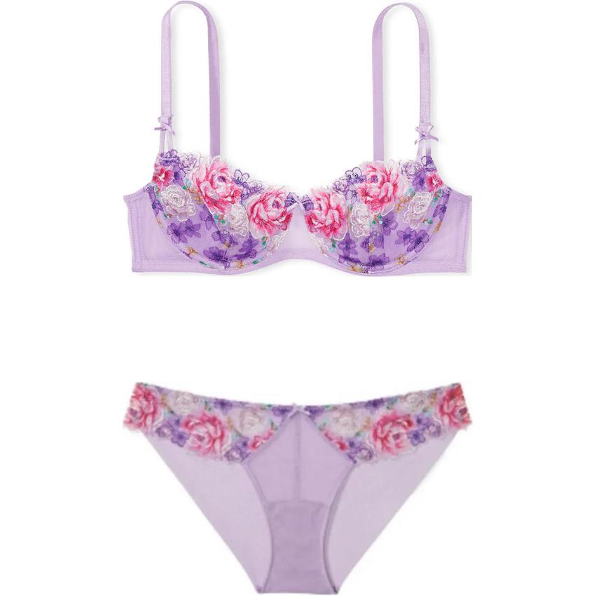 Victoria's Secret Женский комплект белья Purple Embroidery
Victoria's Secret Женский комплект белья Purple Embroidery