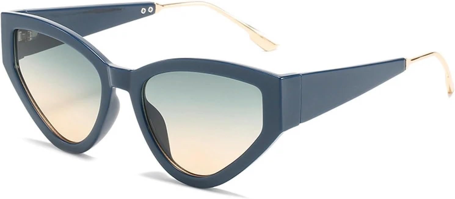 Модные солнцезащитные очки класса люкс «кошачий глаз» для женщин и мужчин, ретро-стиль, металлические, для активного отдыха, путешествий и вождения, защита от УФ-излучения UV400 TKKTLLT, Blue Green Yellow
Модные солнцезащитные очки класса люкс «кошачий глаз» для женщин и мужчин, ретро-стиль, металлические, для активного отдыха, путешествий и вождения, защита от УФ-излучения UV400 TKKTLLT, Blue Green Yellow