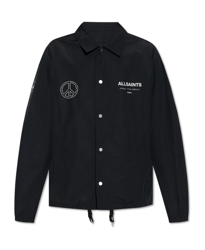 Орбитальная куртка Allsaints, черный
Орбитальная куртка Allsaints, черный