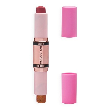 Makeup Revolution Blush & Highlight Stick Blushing Pink Румяна и хайлайтер для лица 4,3 г
Makeup Revolution Blush & Highlight Stick Blushing Pink Румяна и хайлайтер для лица 4,3 г
