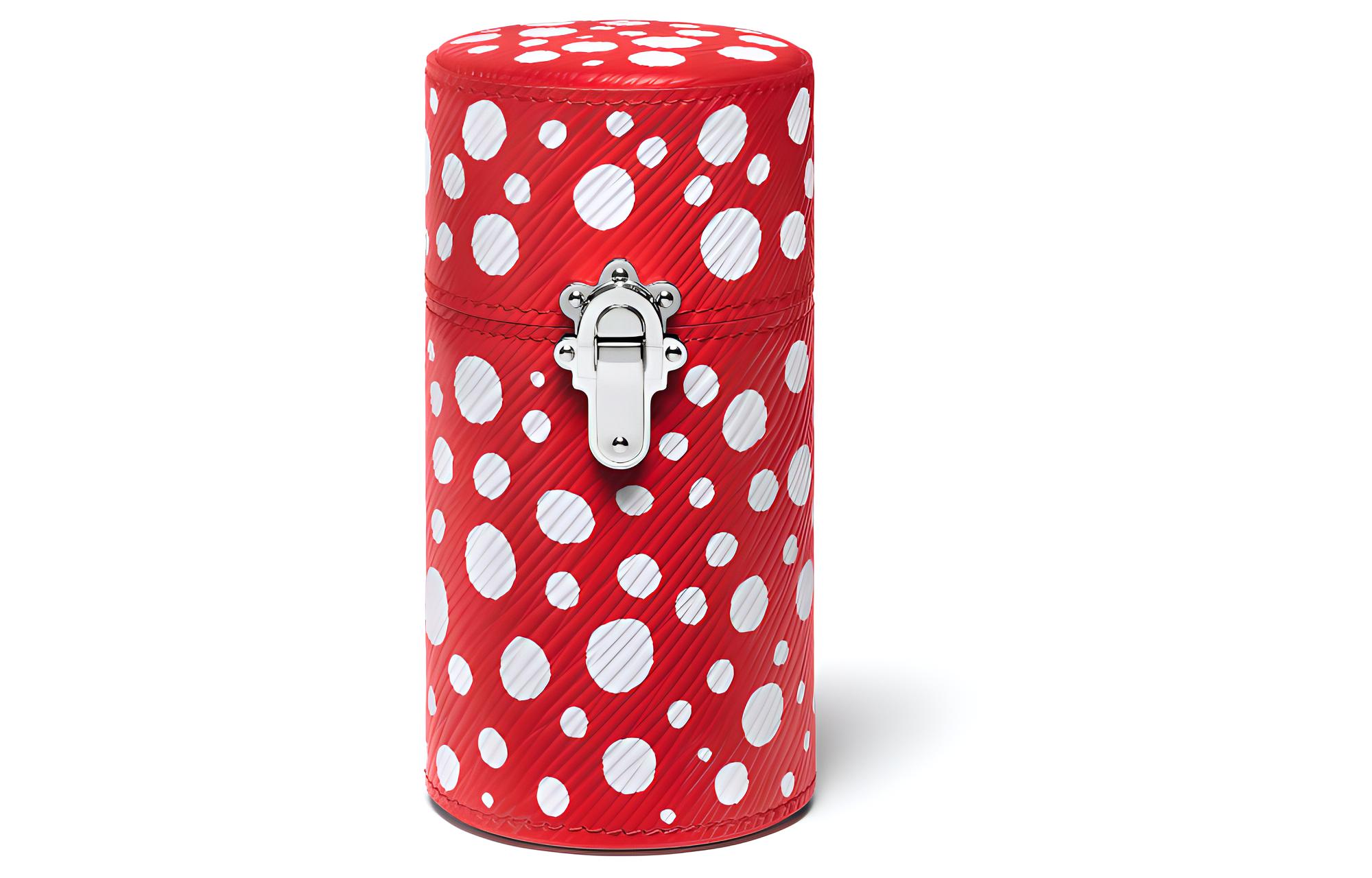LOUIS VUITTON Yayoi Kusama Collaboration Calfskin Perfume Bag Storage Bag Women's Red & White
LOUIS VUITTON Yayoi Kusama Collaboration Calfskin Perfume Bag Storage Bag Women's Red & White