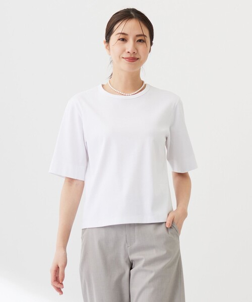 J.PRESS Ladies Футболка женская J.PRESS, белая
J.PRESS Ladies Футболка женская J.PRESS, белая