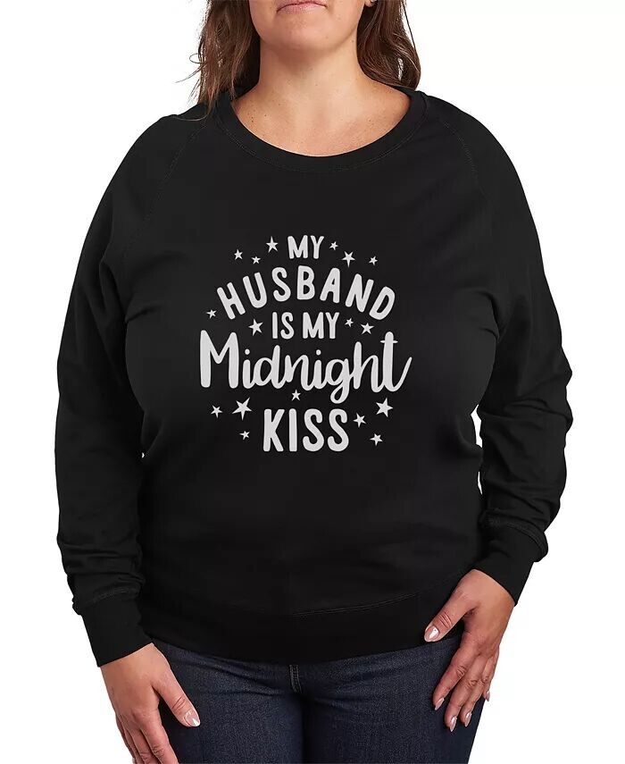 Большой размер Трендовый топ-пуловер с графическим принтом Midnight Kiss Hybrid Apparel, черный
Большой размер Трендовый топ-пуловер с графическим принтом Midnight Kiss Hybrid Apparel, черный