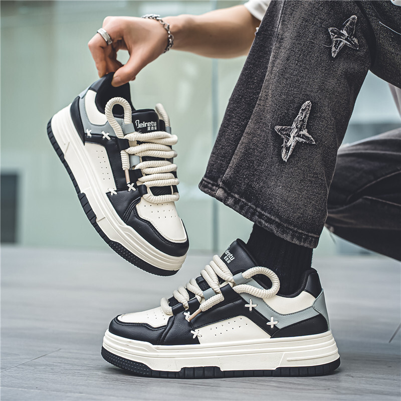 Кроссовки Meiretu Skateboarding Shoes Men Low-top, черный
Кроссовки Meiretu Skateboarding Shoes Men Low-top, черный