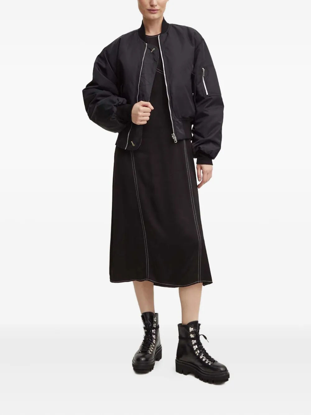 Платье миди Becca с контрастной строчкой Day Birger Et Mikkelsen, черный
Платье миди Becca с контрастной строчкой Day Birger Et Mikkelsen, черный