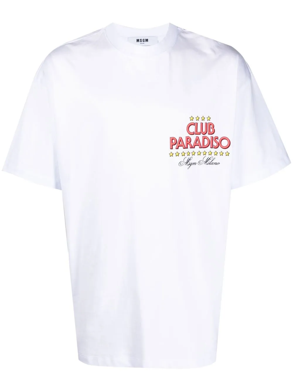 Футболка с графичным принтом MSGM, белый
Футболка с графичным принтом MSGM, белый