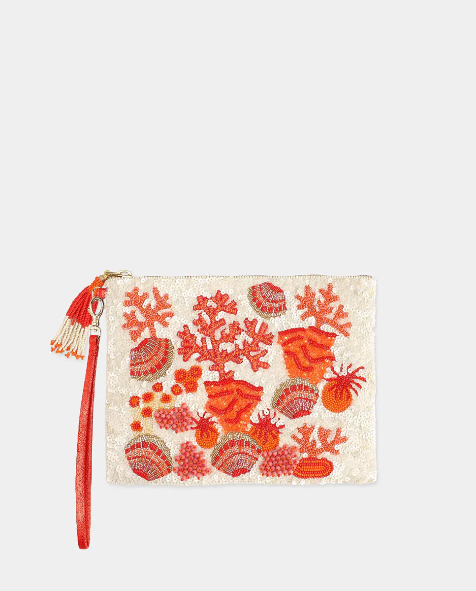 Сумочка, расшитая вручную пайетками и бисером от OLIVIA DAR, коралловый
Сумочка, расшитая вручную пайетками и бисером от OLIVIA DAR, коралловый