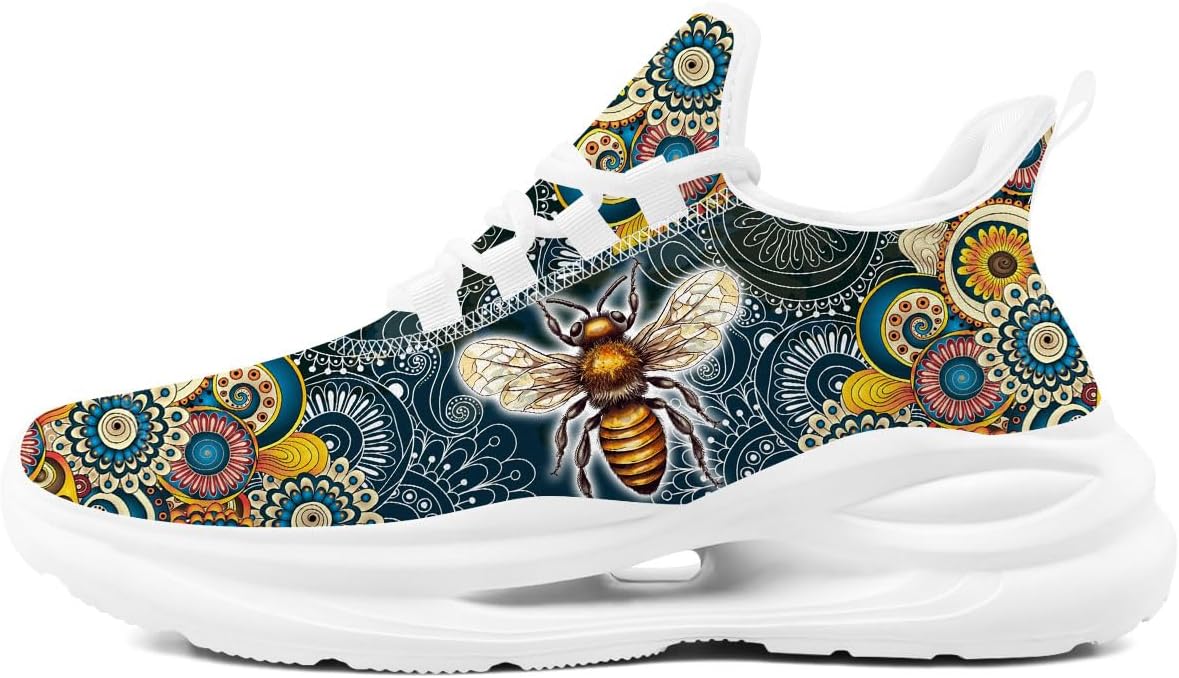 Кроссовки Bee для женщин и мужчин, спортивные обувь для бега, тенниса и ходьбы Generic, Bee Paisley Mandala
Кроссовки Bee для женщин и мужчин, спортивные обувь для бега, тенниса и ходьбы Generic, Bee Paisley Mandala