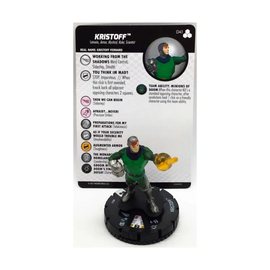 Кристофф (R), Marvel HeroClix - Fantastic Four Future Foundation- Singles
Кристофф (R), Marvel HeroClix - Fantastic Four Future Foundation- Singles