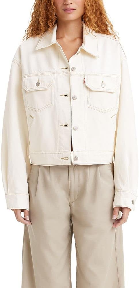 Levi's Женская утилитарная куртка-кенгуру багги, (New) White Worn in
Levi's Женская утилитарная куртка-кенгуру багги, (New) White Worn in