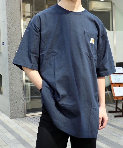 Футболка с коротким рукавом Workwear PK Carhartt, темно-синий
Футболка с коротким рукавом Workwear PK Carhartt, темно-синий
