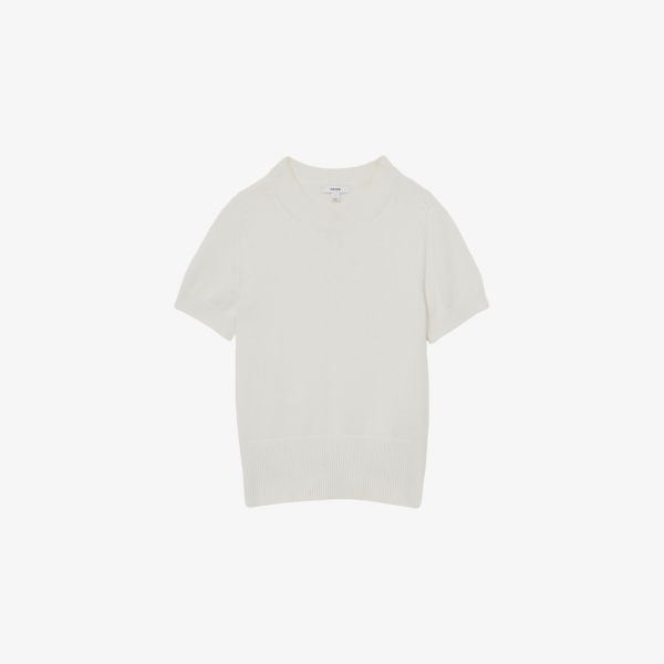 Топ Reiss Anita с коротким рукавом, белый
Топ Reiss Anita с коротким рукавом, белый