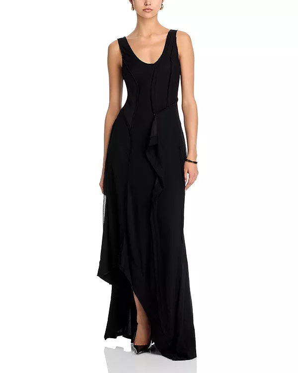 Асимметричное платье с драпировкой Jason Wu Collection, черный
Асимметричное платье с драпировкой Jason Wu Collection, черный