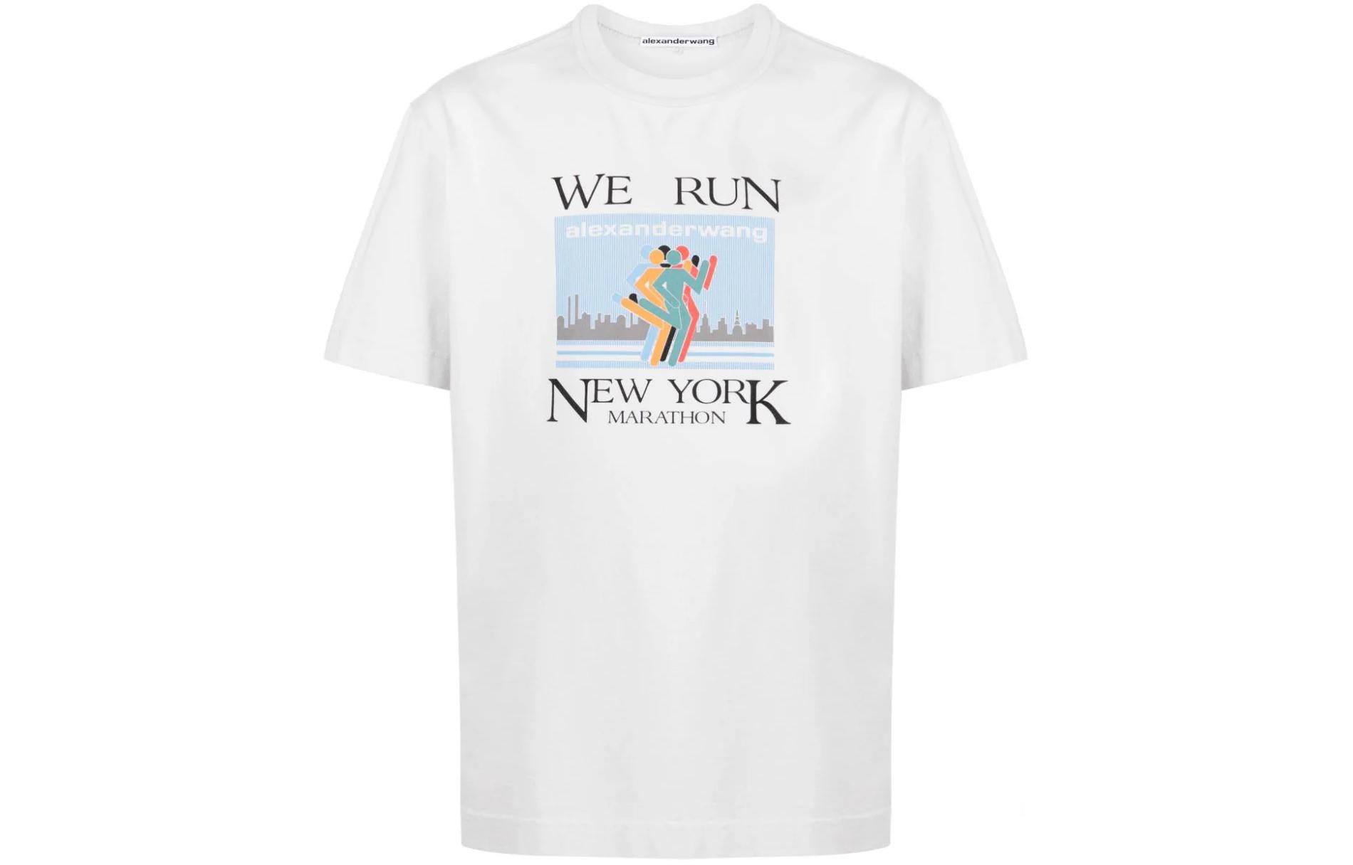 Футболка с принтом логотипа Alexander Wang, белый
Футболка с принтом логотипа Alexander Wang, белый