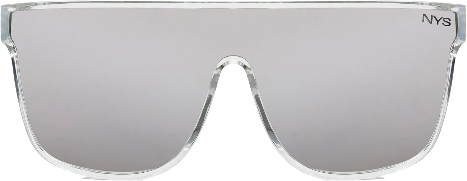 Поляризованные солнцезащитные очки NYS Collection — плоская форма, одна линза, 100% защита от УФ-излучения, легкие, подходят для мужчин и женщин, Clear Frame-grey Lens
Поляризованные солнцезащитные очки NYS Collection — плоская форма, одна линза, 100% защита от УФ-излучения, легкие, подходят для мужчин и женщин, Clear Frame-grey Lens